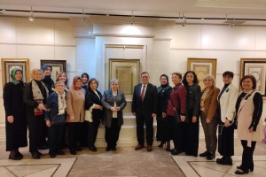 ANKARA / Kızılay 03.01.2023 Tezhip Sanatı İcâzet Töreni Ziyareti Etkinliği