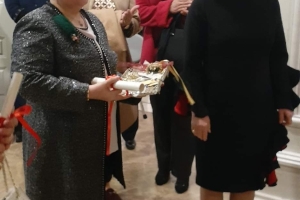 ANKARA / Kızılay 3 Ocak 2023 Asitâne Tezhip Sanatı İcâzet Töreni Ziyareti Etkinliği