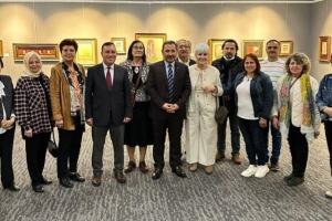 ANKARA / Etimesgut 26 Nisan 2023 Sn. Nurten Ünver Hocamızın, Türk Tarih Müzesi Minyatür Sergisi Etkinliği